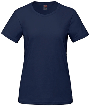women's navy t-shirt